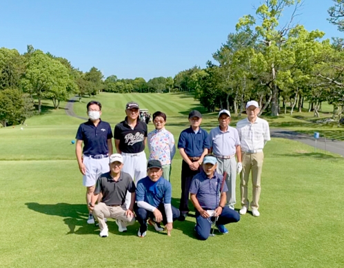青山学院校友会静岡県西部支部ゴルフコンペ開催
