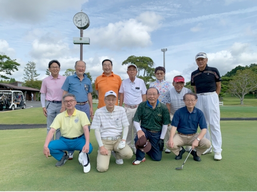 青山学院校友会静岡県西部支部ゴルフコンペ開催